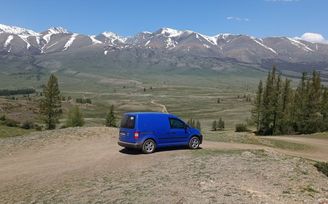 Volkswagen Caddy, 2010 г., Омск