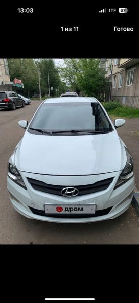 Hyundai Solaris, 2015 г., Красноярск